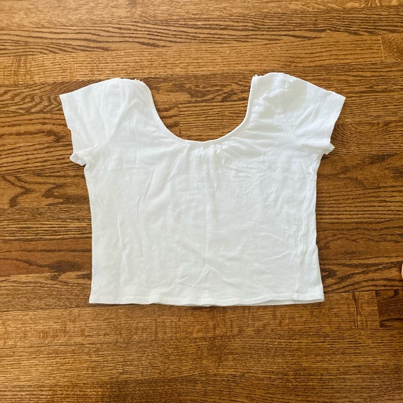 Delia’s sunflower cropped tee 90s 00s Y2K crop top Dolls Kill Brandy Melville - Picture 4 of 4